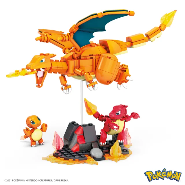 MEGA Construx Pokémon Charmander Evolution Building Set