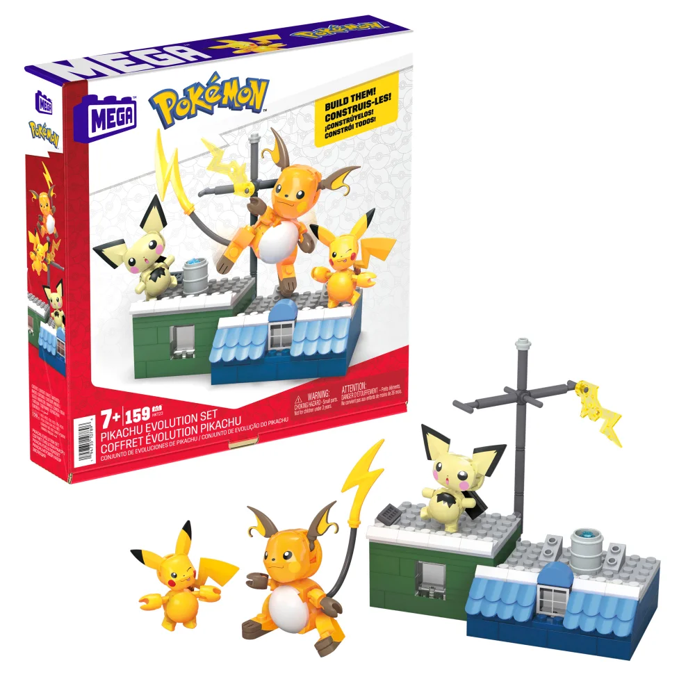 MEGA Pokémon Pikachu Evolution Set Image 1