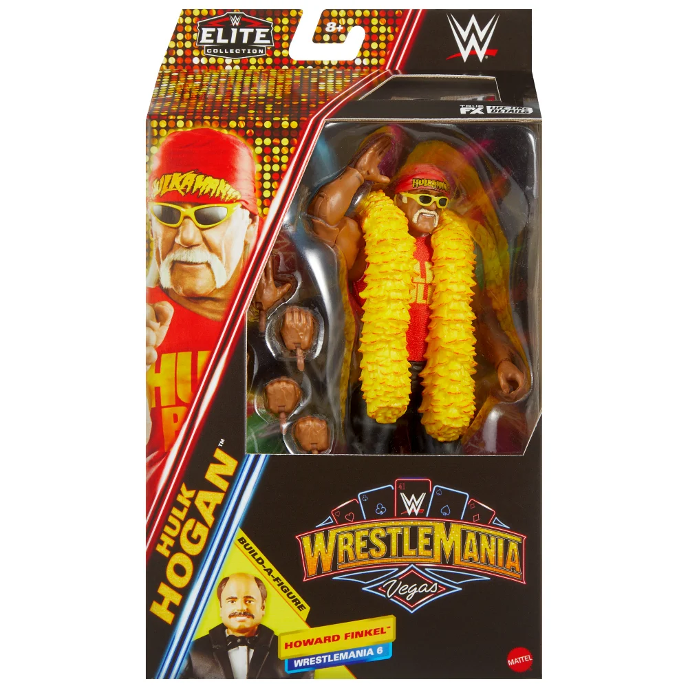WWE Elite Premium Live Event WrestleMania Hulk Hogan Action Figure (6") Image 1