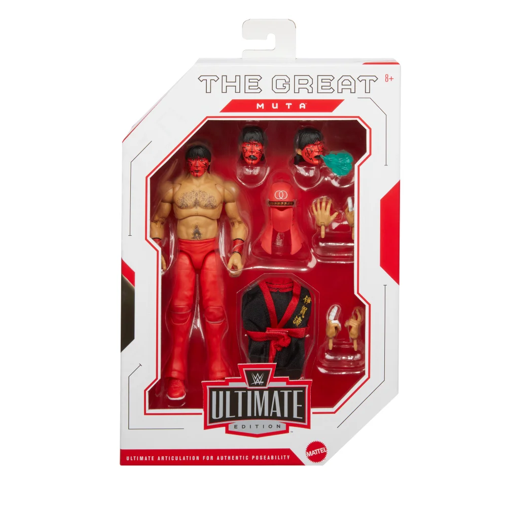 WWE® Ultimate Edition Wave 25 The Great Muta (Chase) Action Figure (6") Image 1