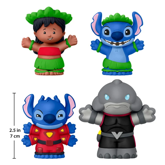Little People Collector Lilo and Stitch 4-Pack Minifigures