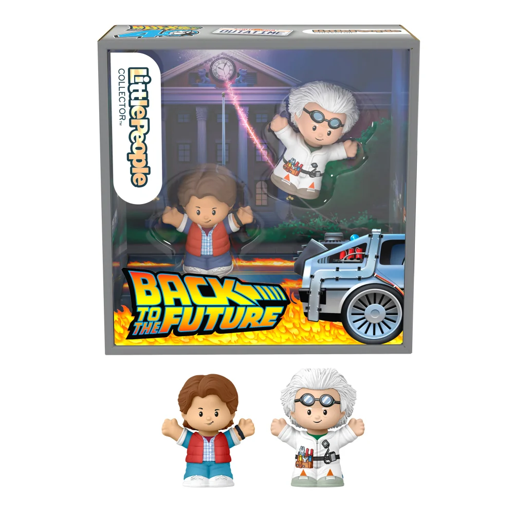 Little People Collector Back to the Future 2-Pack Minifigures Image 1