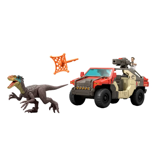 Jurassic World Saga Launch 'N Battle Vehicle Set