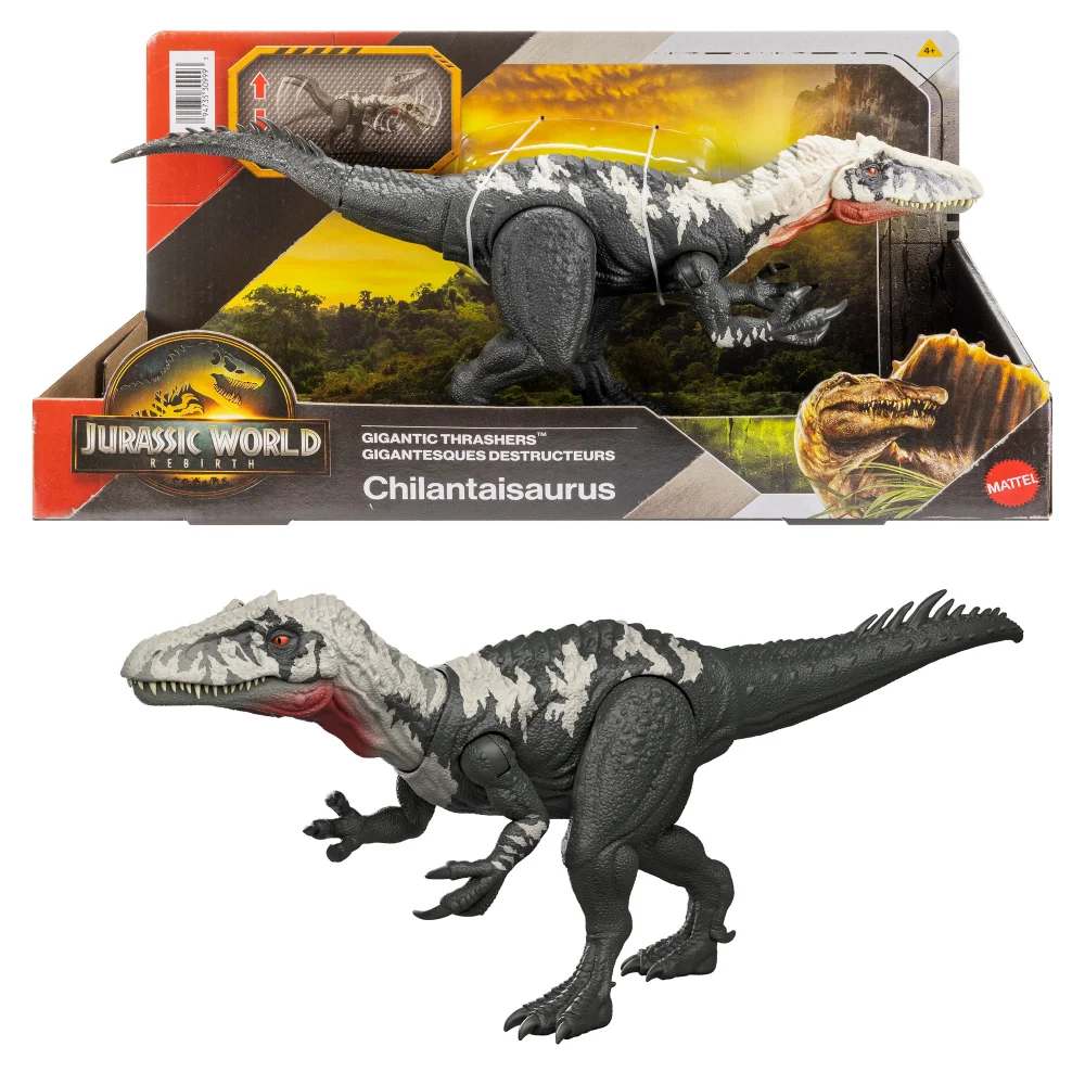 Jurassic World Saga Gigantic Thrashers: Chilantaisaurus Dinosaur Figure Image 1