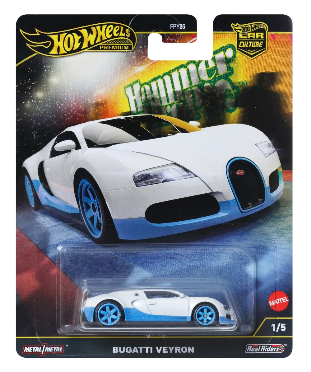 Hot Wheels Premium Car Hammer Drop Bugatti Veyron Image 1