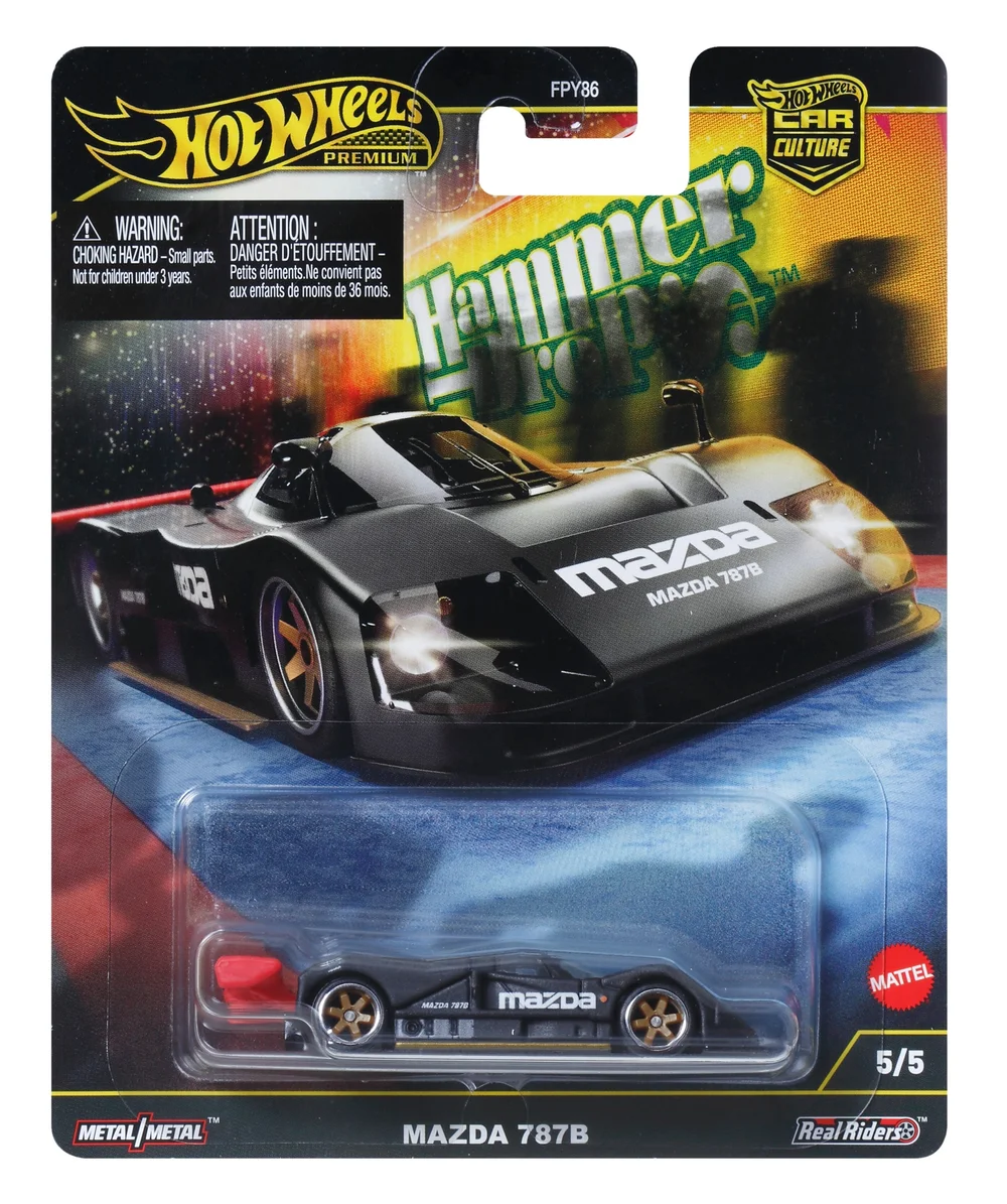 Hot Wheels Premium Car Hammer Drop Mazda 787B Image 1