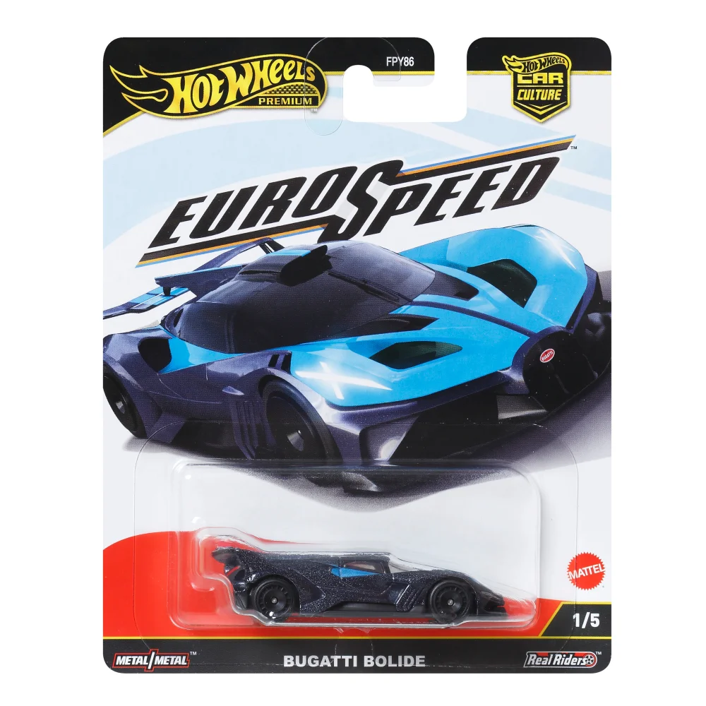 Hot Wheels Premium Car Eurospeed Bugatti Bolide Image 1