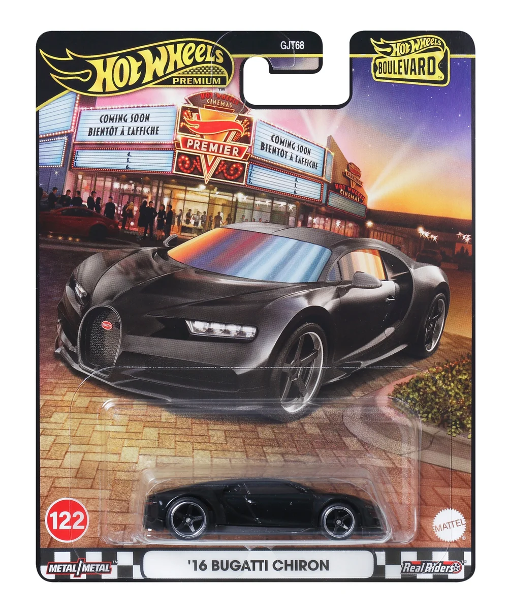 Hot Wheels Premium Boulevard Mix 2 Bugatti Chiron Image 1