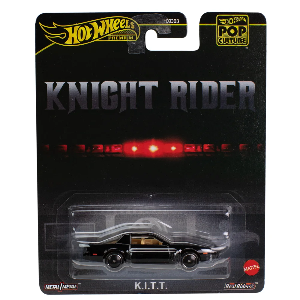 Hot Wheels Premium Pop Culture Knight Rider Kitt Image 1