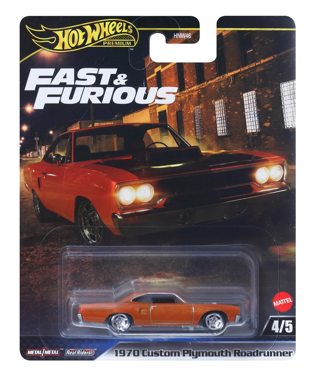 Hot Wheels Premium Fast & Furious Mix 3 70 Plymouth Roadrunner Image 1