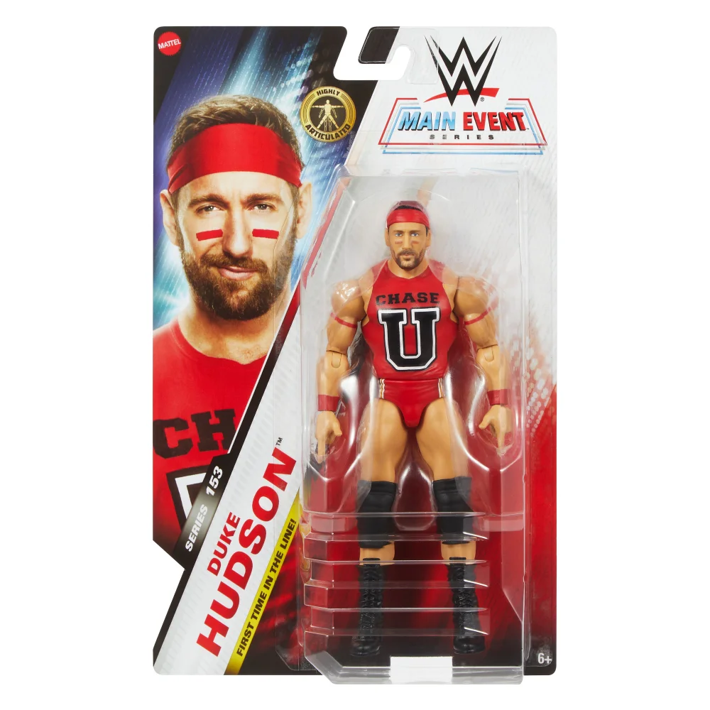 WWE Main Event Series 153 Duke Hudson Action Figure (6"") Image 1