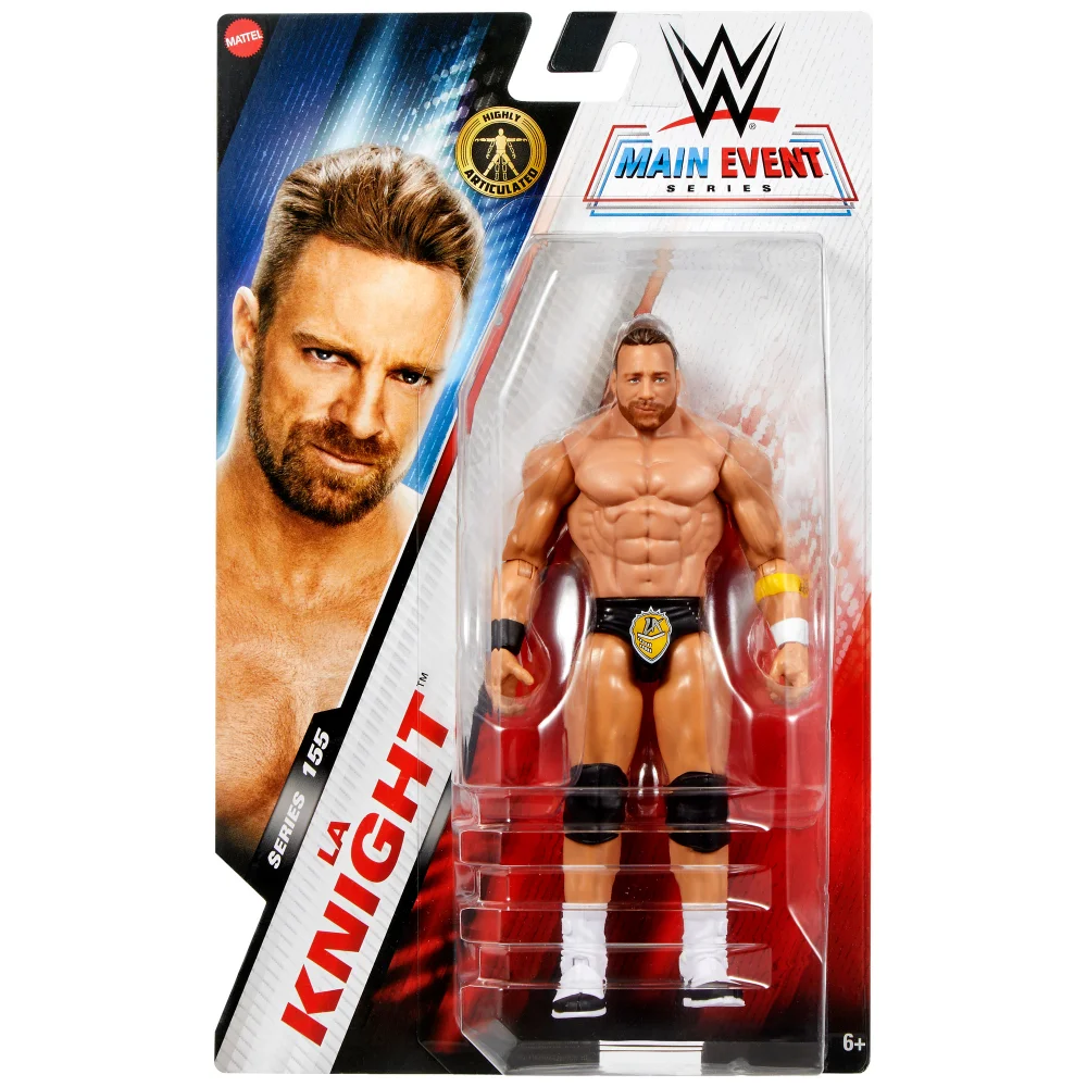 WWE Main Event Series 155 LA Knight Action Figure (6"") Image 1