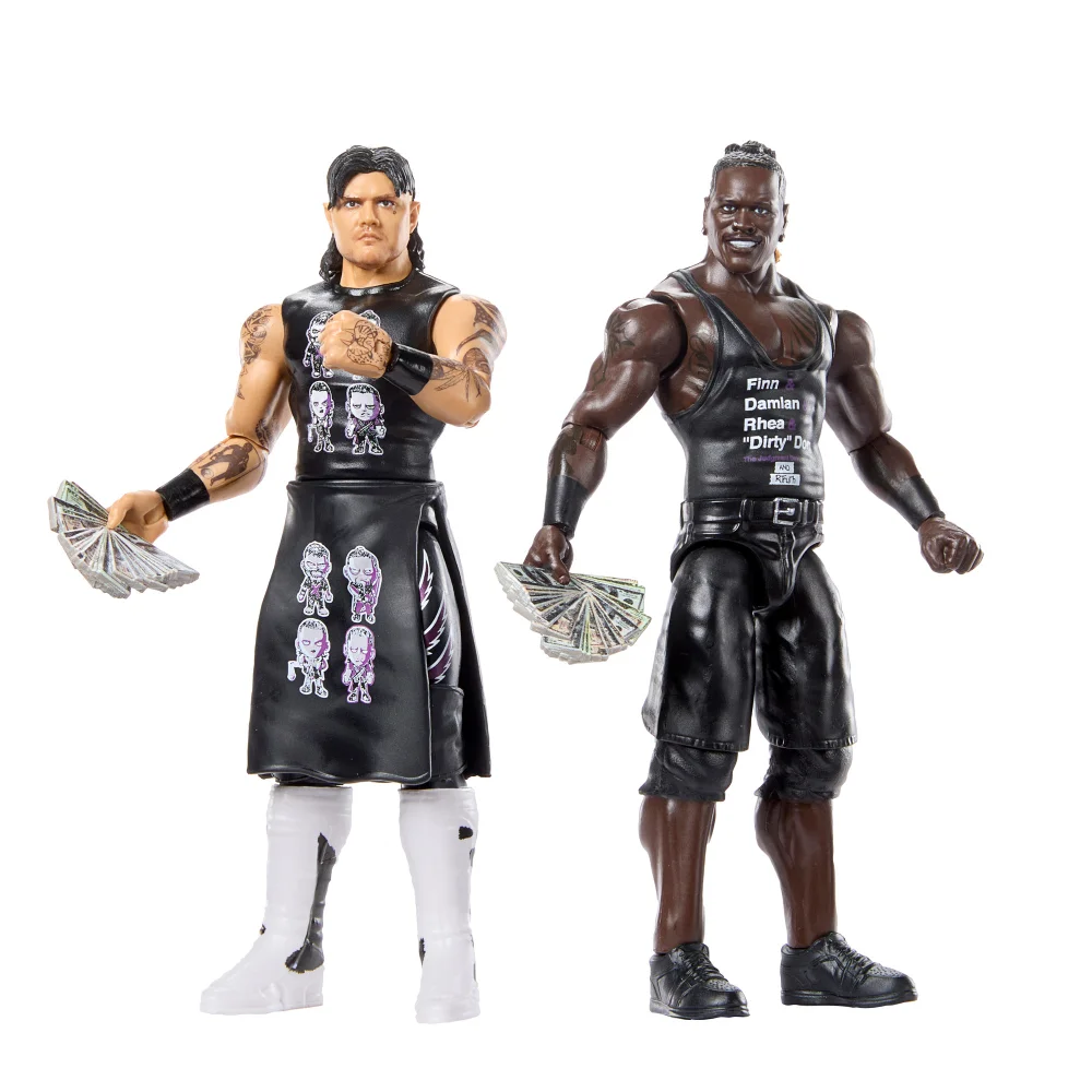 WWE Main Event Showdown 2-Pack Series 21 R-Truth & Dominik Mysterio Action Figures (6") Image 1
