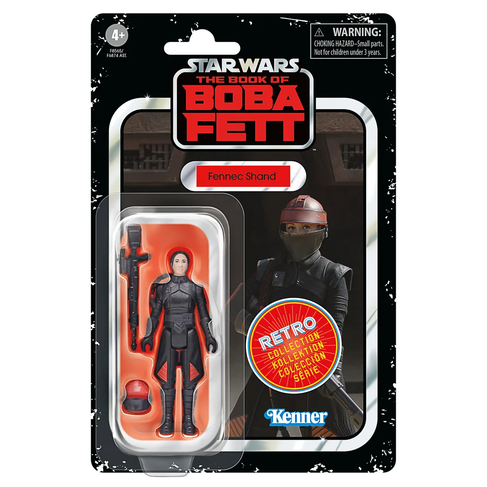 Star Wars the Book of Boba Fett Retro Collection Fennec Shand Action Figure Image 1