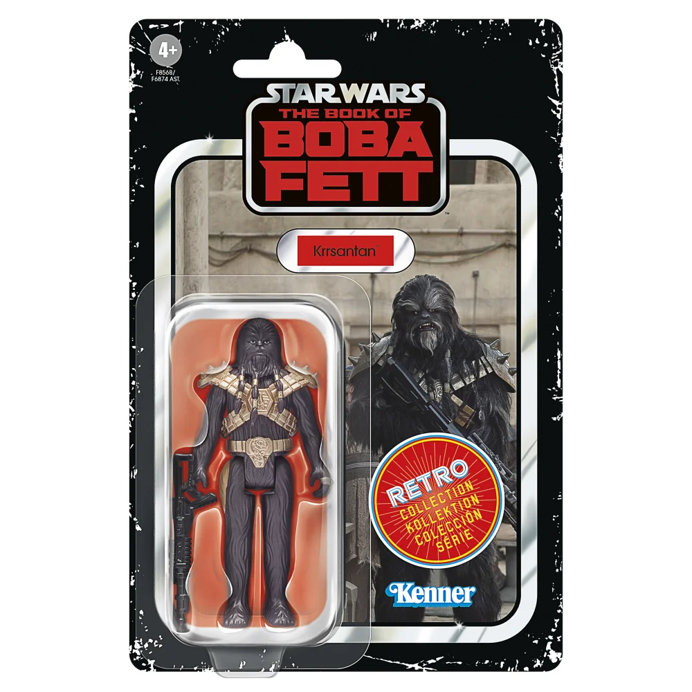 Star Wars the Book of Boba Fett Retro Collection Krrsantan Action Figure Image 1