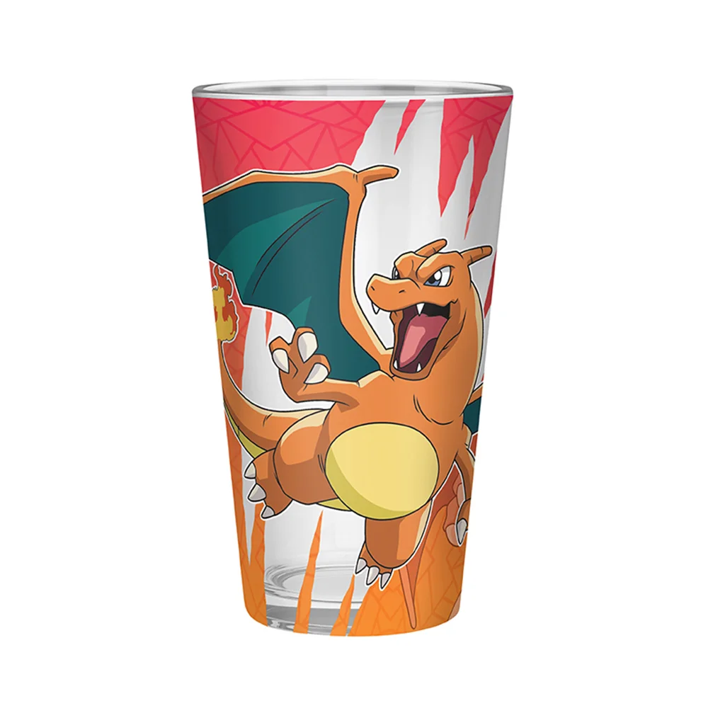 Pokémon Charizard 400ml Glass Image 1