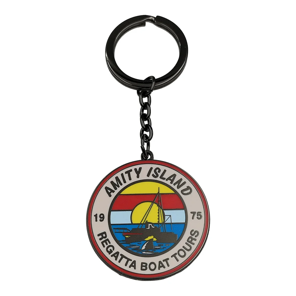 Jaws 50th Anniversary Regatta Boat Tour Keyring Image 1