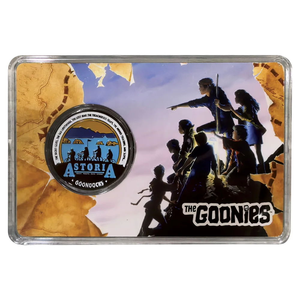 The Goonies 40th Anniversary Presentation Coin Image 1