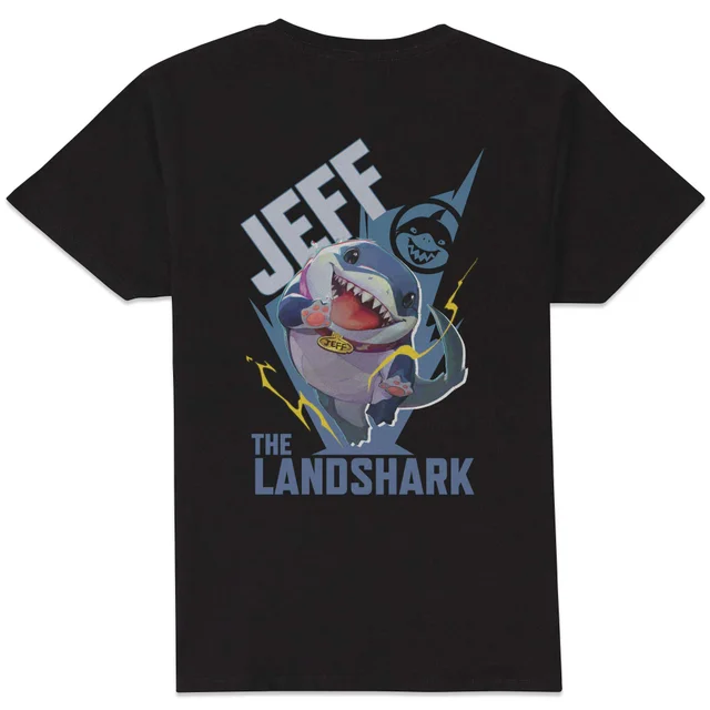 Marvel Rivals Jeff The Land Shark Unisex T-Shirt - Black