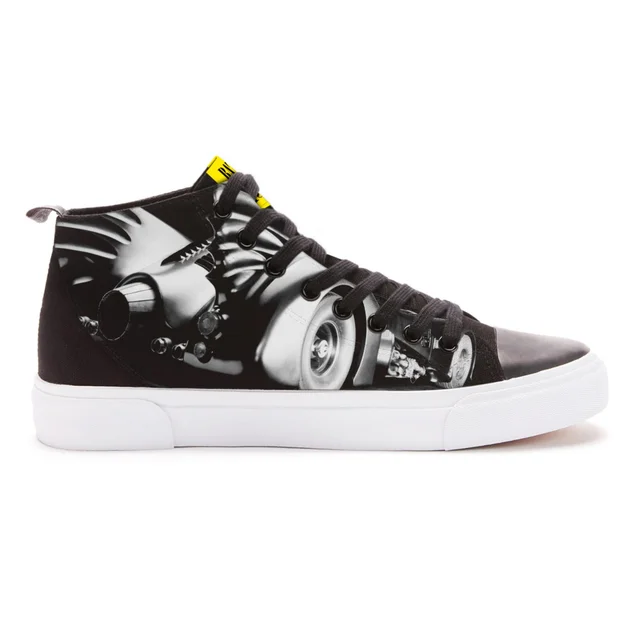 Akedo x DC Comics Batman High Top - Black/White