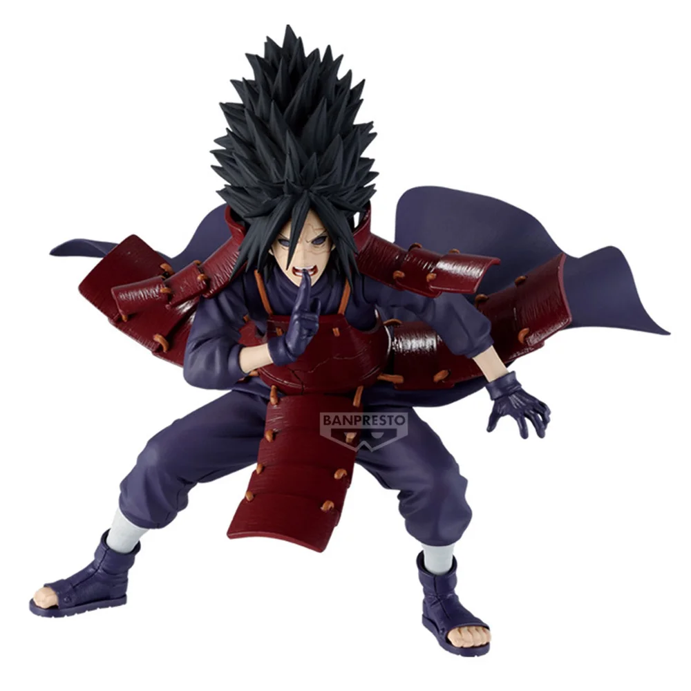 Banpresto Naruto Shippuden Vibration Stars Hashirama Senju & Madara Uchiha Figure Version A: Madara Uchiha Image 1