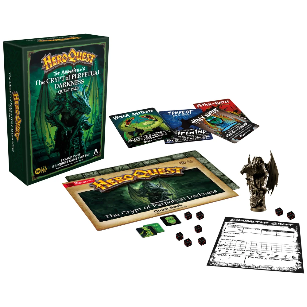 HeroQuest Joe Manganiello’s The Crypt of Perpetual Darkness Quest Pack (Requires HeroQuest Game System) Image 1