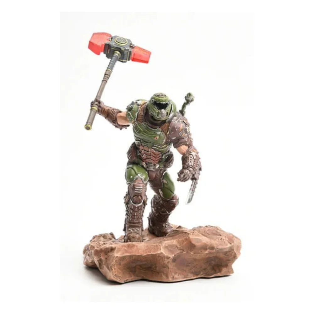 DEVplus Doom Eternal Doom Slayer Statue (15cm) Image 1