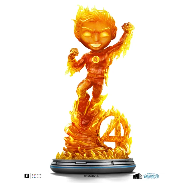 Iron Studios Fantastic Four Human Torch MiniCo Figure
