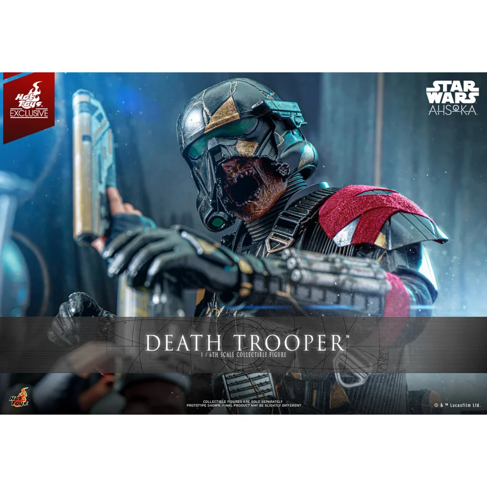 Hot Toys Star Wars Ahsoka Death Trooper 1/6th Scale Collectible Figure (31cm) Image 1