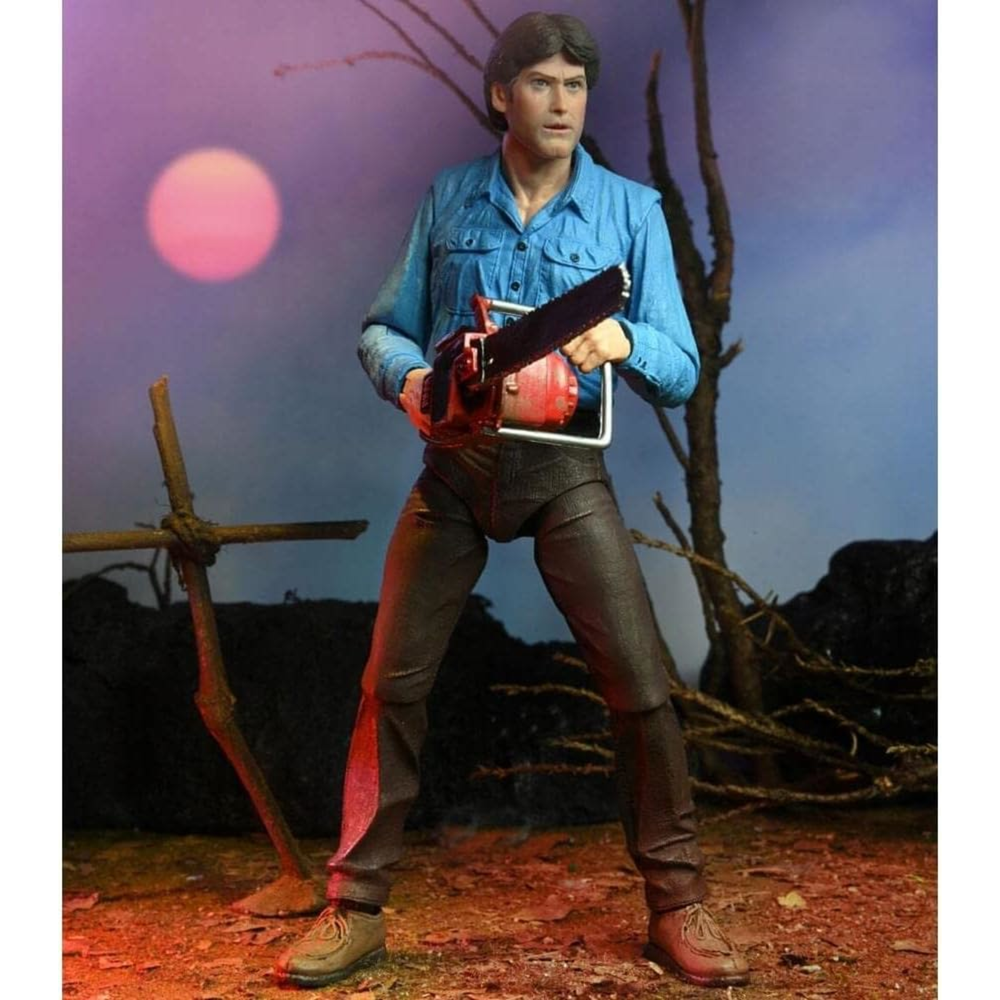 NECA Evil Dead- 7in Action Fig- 40th Ult Ash Image 1