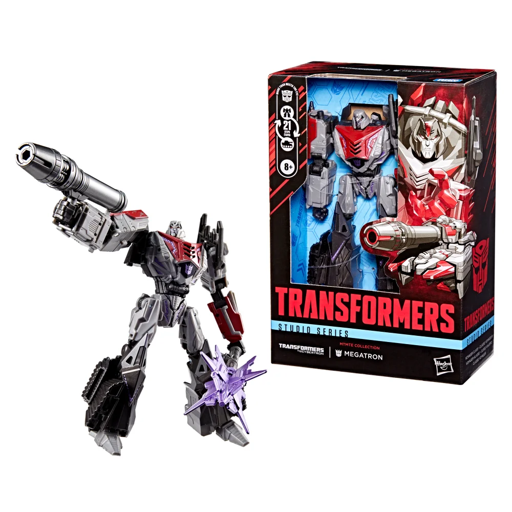 Hasbro Transformers Toys Studio Series War for Cybertron Megatron 6.5" Action Figure, 8+ Image 1