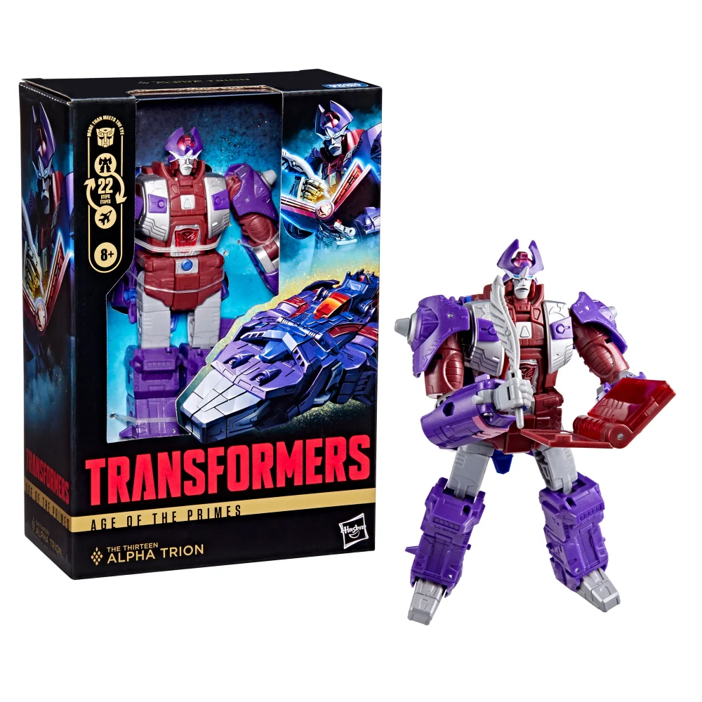 Hasbro Transformers Toys Age of the Primes The Thirteen Alpha Trion 7" Action Figure, 8+ Image 1