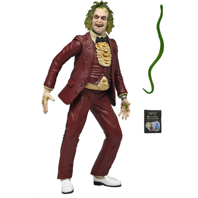 NECA Beetlejuice 7" Figure Red Tuxedo Beetlejuice