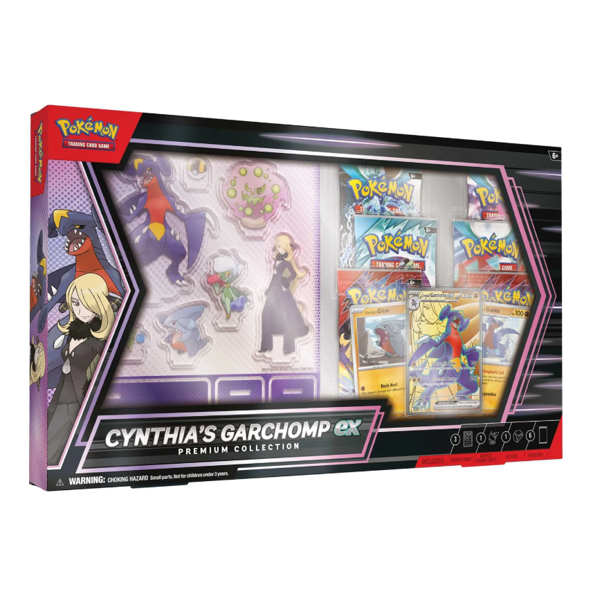 Pokémon TCG: Cynthia's Garchomp ex Premium Collection Image 1