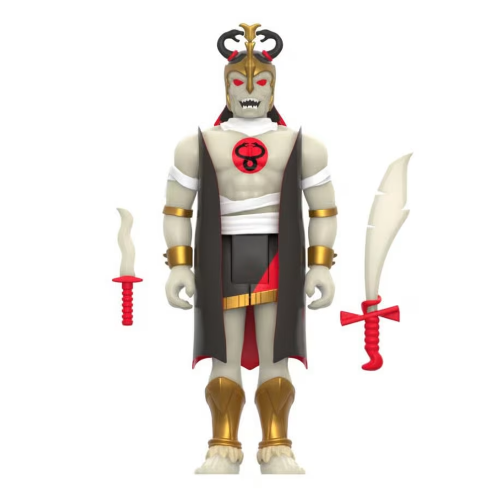 Super7 Thundercats W5 - Mumm-Ra The Ever Living Glow In The Dark ReAction Figure Image 1