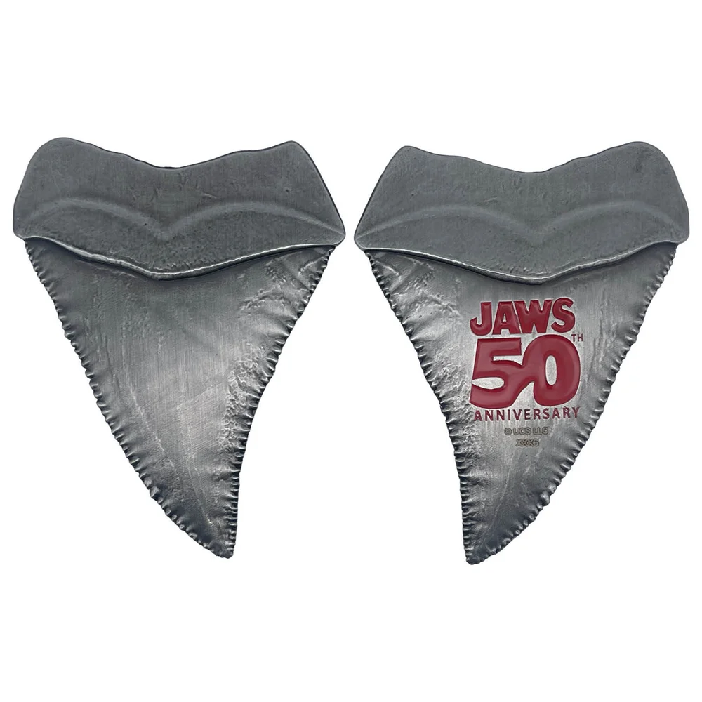 Jaws 50th Anniversary Shark Tooth Medallion Image 1