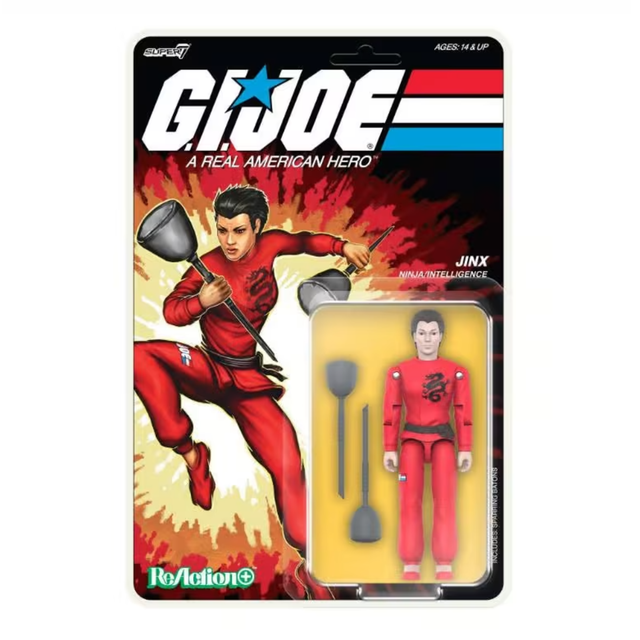 Super7 G.I. Joe ReAction+ Wave 4 - Jinx (Movie Collection)