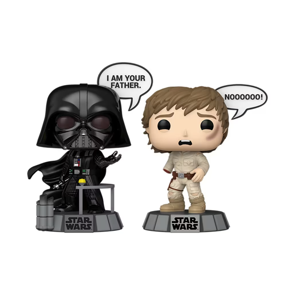 POP Star Wars: Sayings- Vader & Luke 2PK Image 1