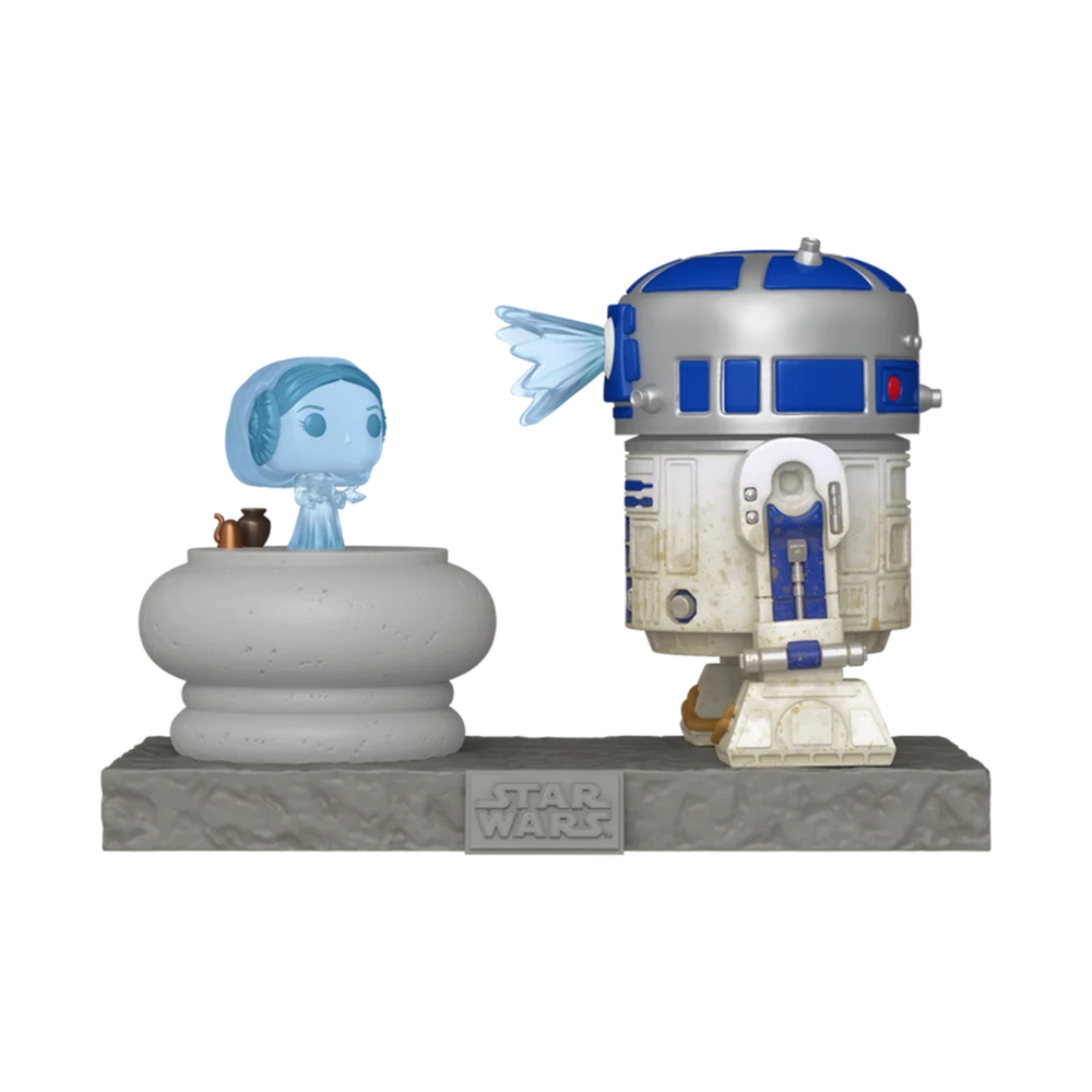 POP Deluxe: SWS9-R2-D2 w/Leia Image 1