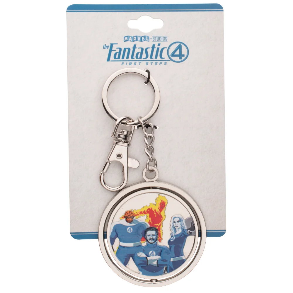The Fantastic Four: First Steps Rotating Keychain Image 1