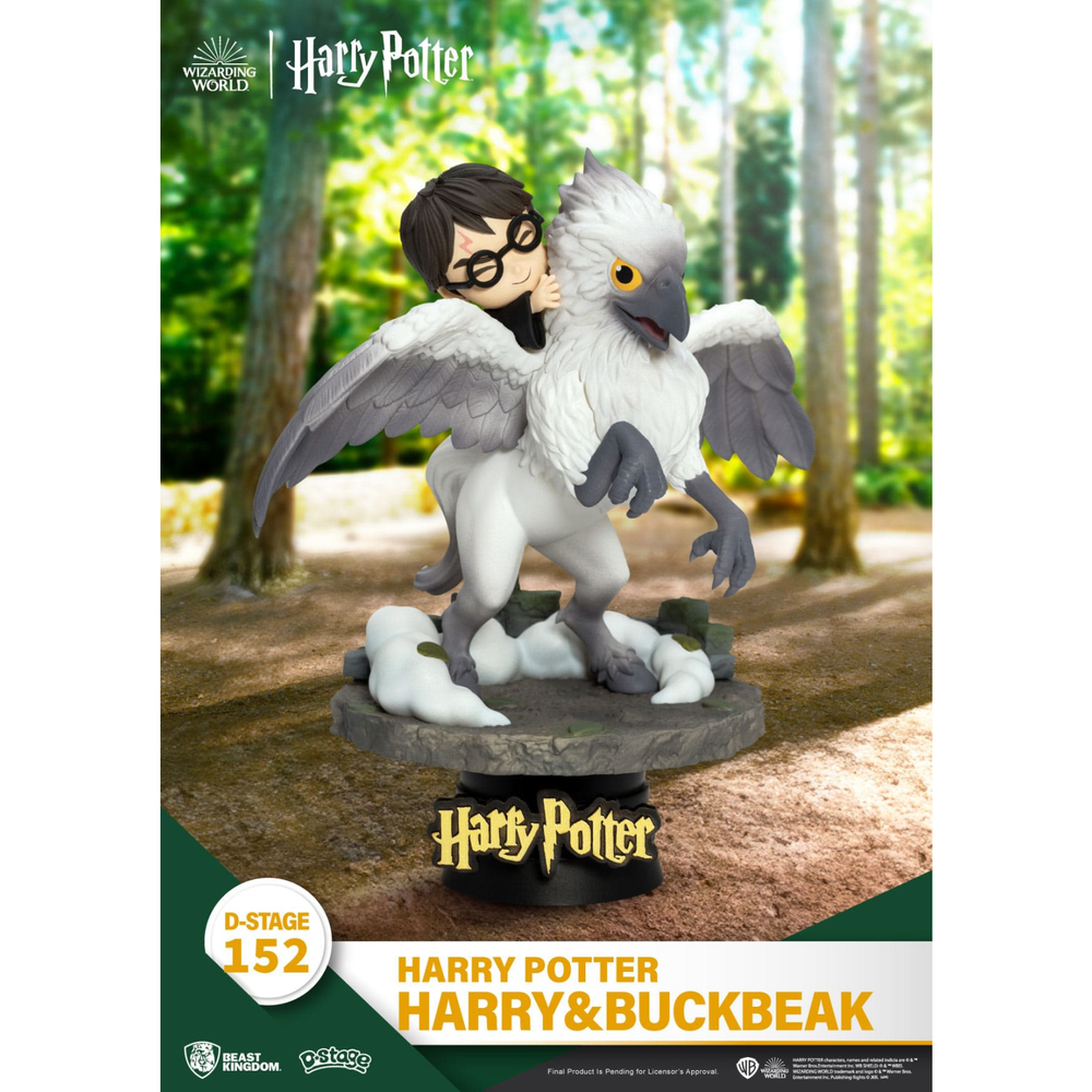 Harry Potter D-Stage PVC Diorama Harry & Buckbeak 16 cm Image 1