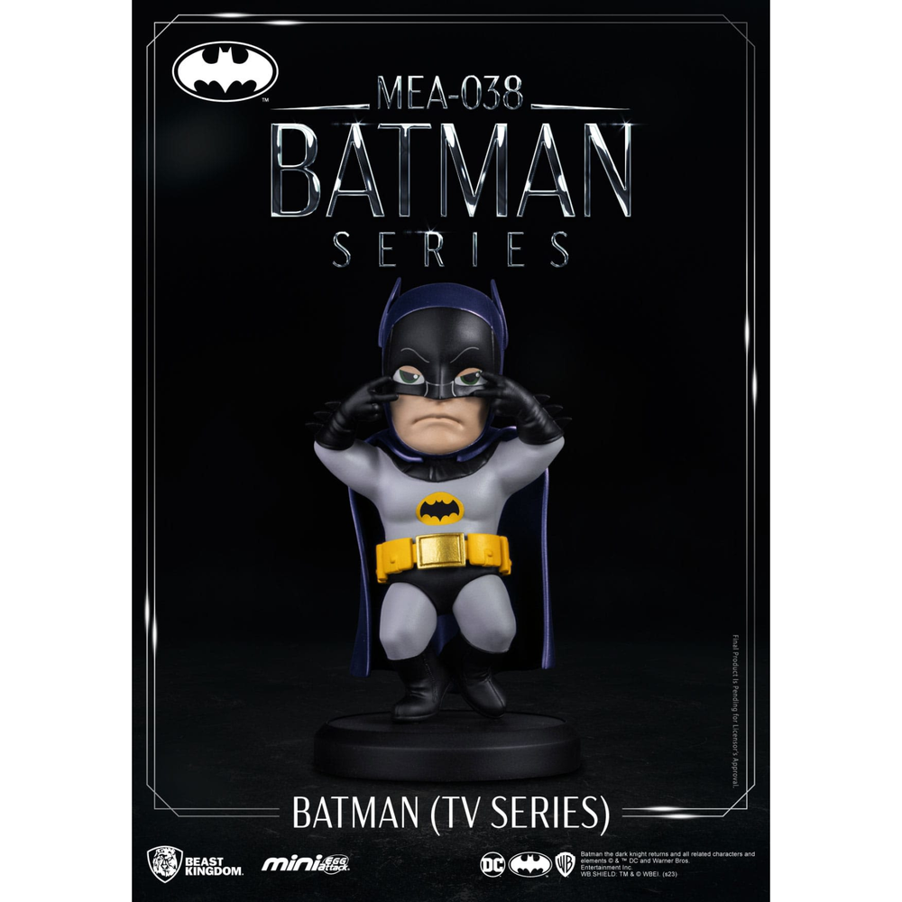 DC Comics Mini Egg Attack Figure Batman (1966 TV Series) 8 cm Image 1