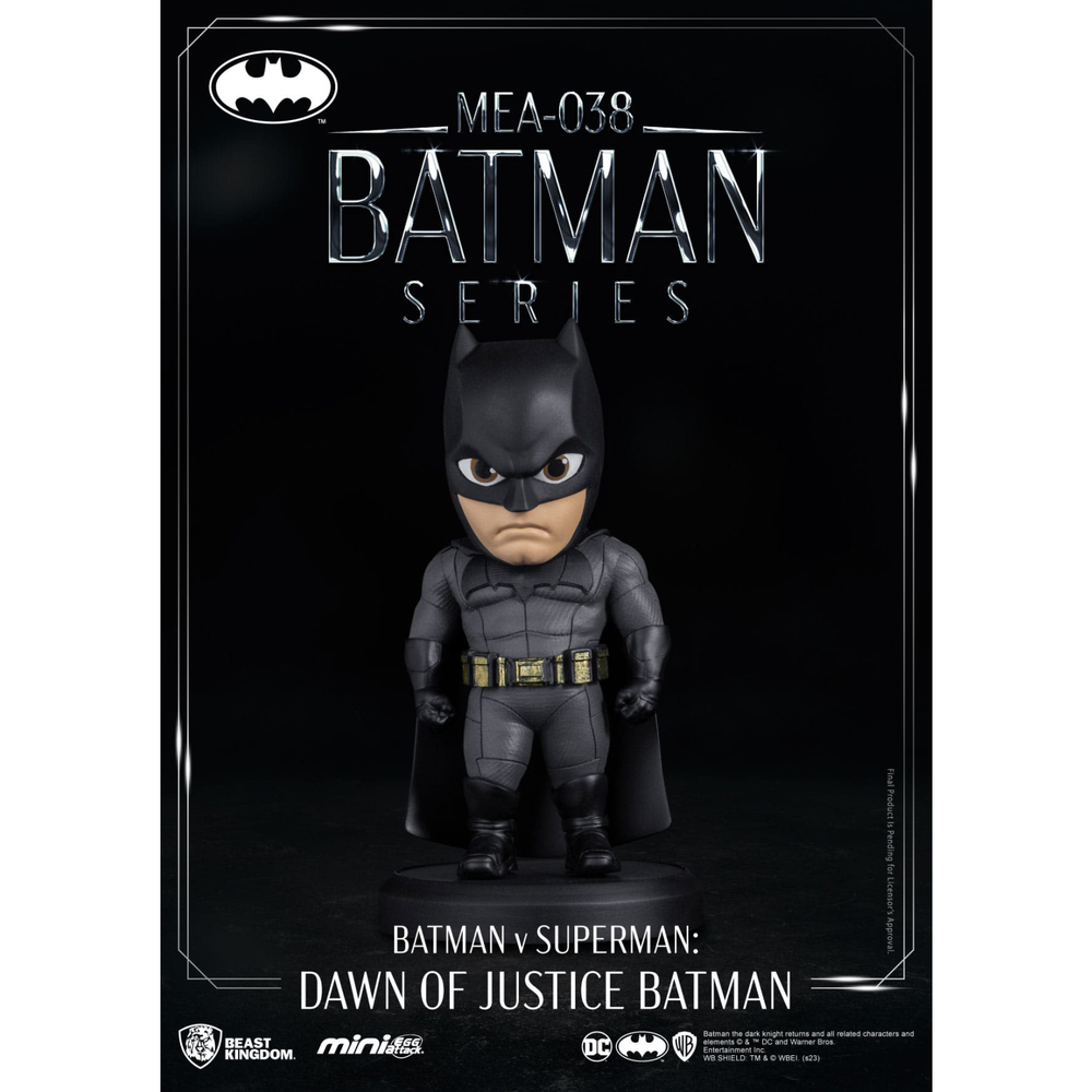 DC Comics Mini Egg Attack Figure Batman v Superman: Dawn of Justice Batman 8 cm Image 1