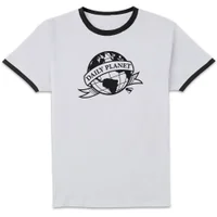 DC Comics Superman Daily Planet Unisex Ringer T-Shirt - White/Black - undefined undefined