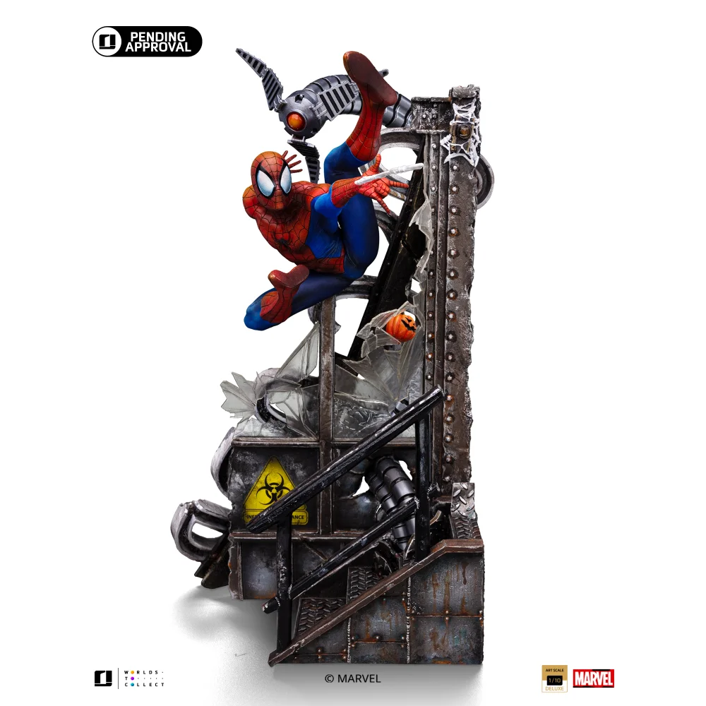 Iron Studios Marvel Comic Spider-Man (10Th Anniversary) Art Scale 1/10 Statue Image 1