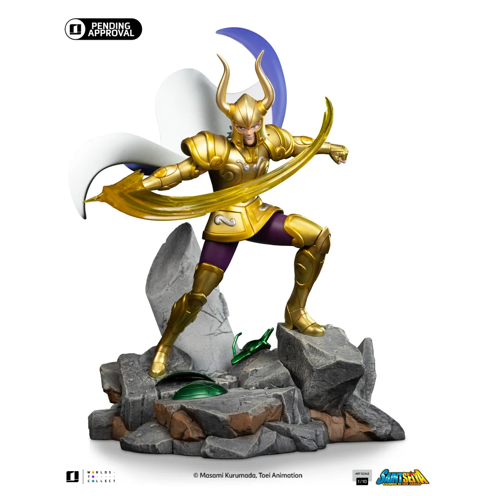 Iron Studios Saint Seiya Capricorn Shura Art Scale 1/10 Statue Image 1