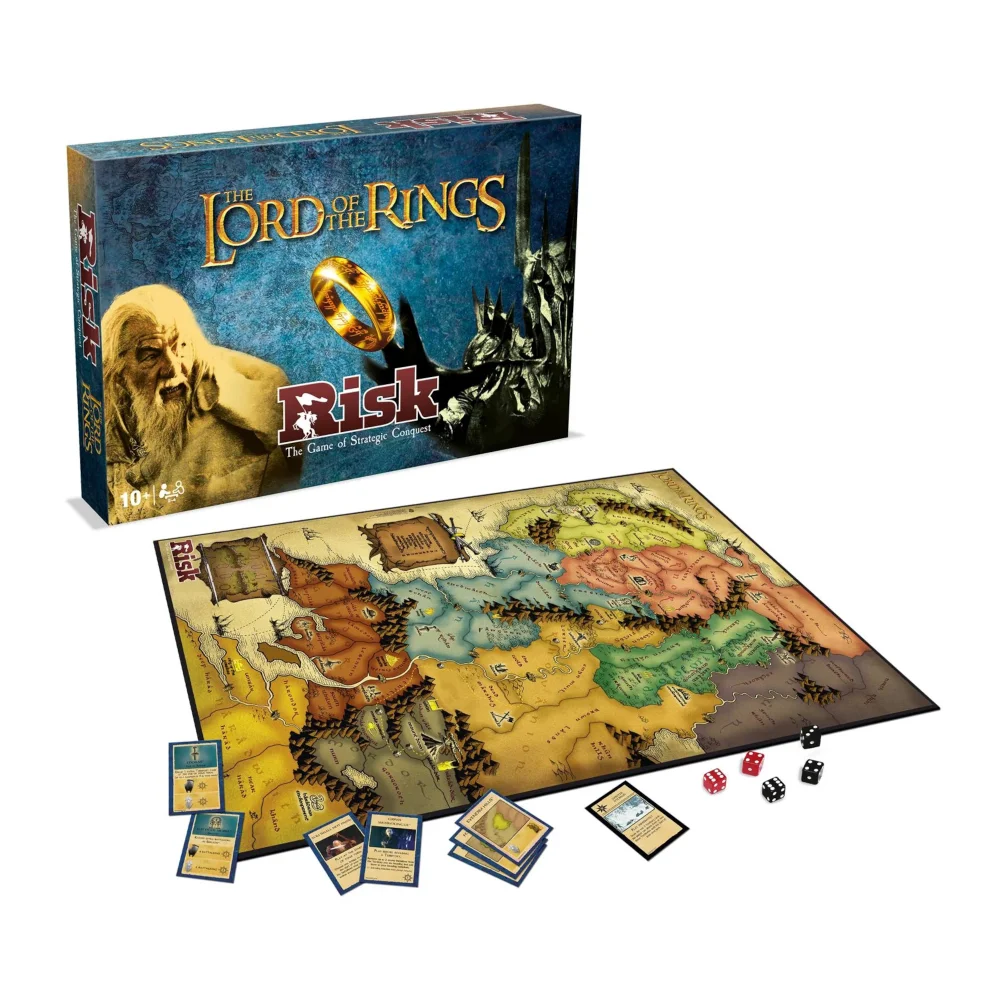 Lord of the Rings Risk Board Game Image 1
