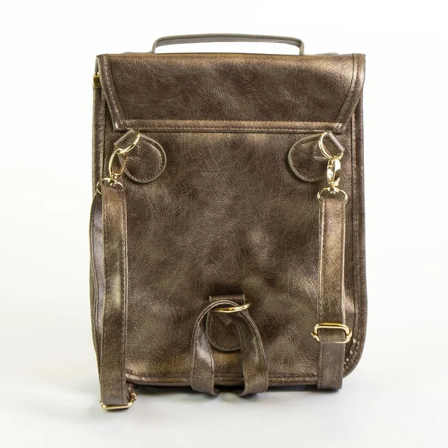 Harry Potter Faux Leather Casual Fashion Backpack