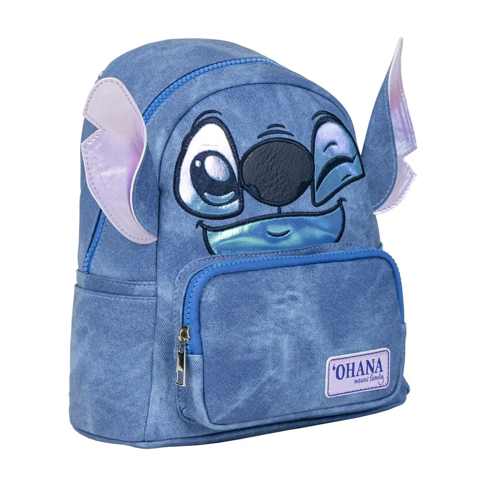 Disney Stitch Wink Casual Fashion Backpack Image 1