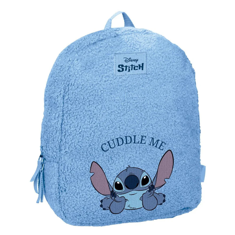 Disney Stitch Fleece Casual Fashion Backpack Image 1